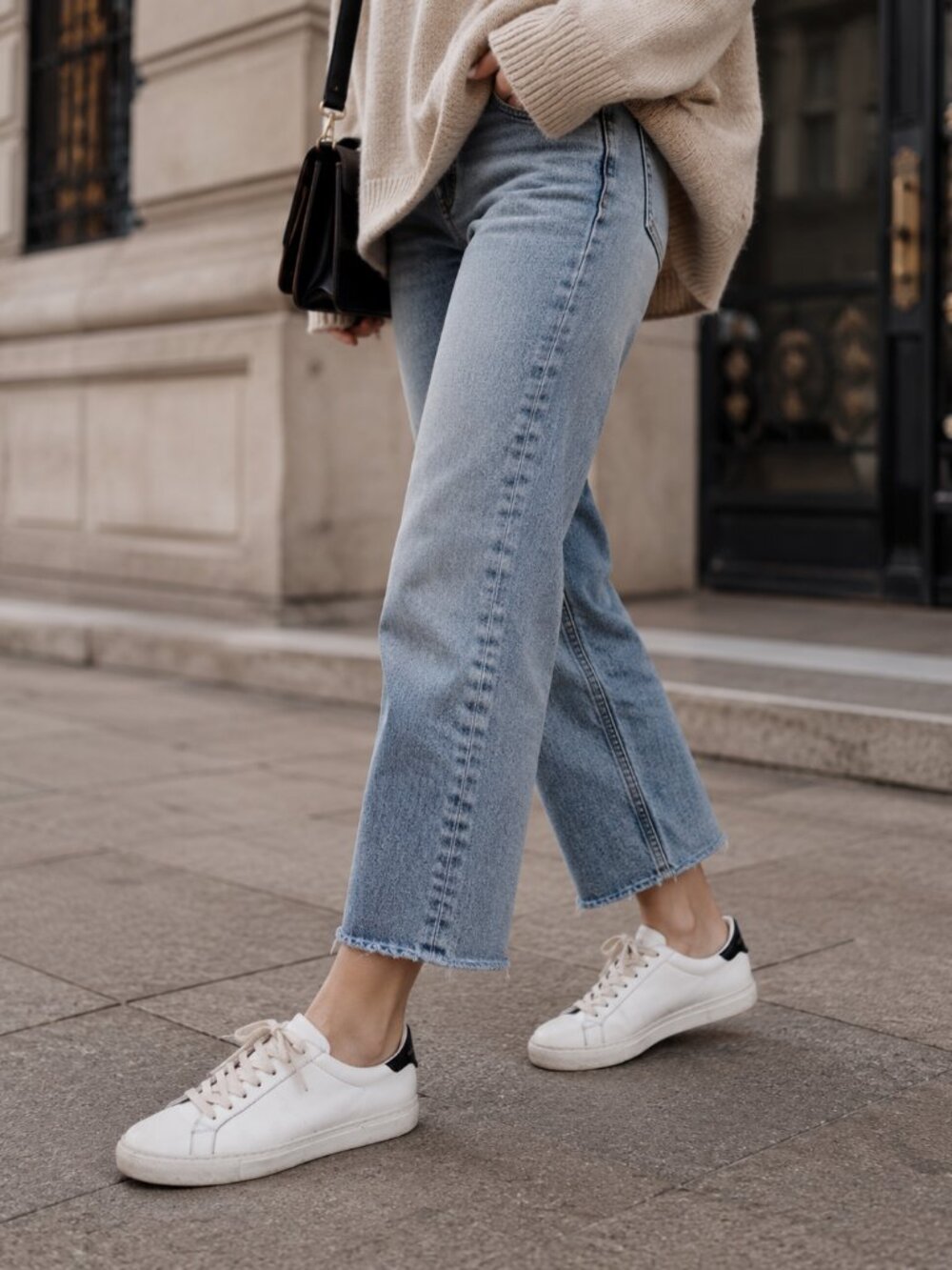 Givenchy Urban Street Iconic White Logo Sneakers - EU 38.5